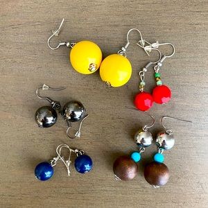 Bundle of Beaded Earrings